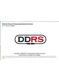 Detroit Diesel Reprograming System 7.11 (DDRS 7.11) +offline activation+Full crack Support DDEC\MBE\DDC	